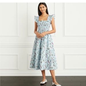 Hill House Ellie Nap Dress Pond Floral XXS